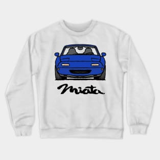 MX5 Miata NA Blue Crewneck Sweatshirt